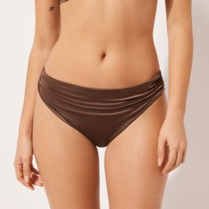 Swimsuit Bottoms Shiny Satin