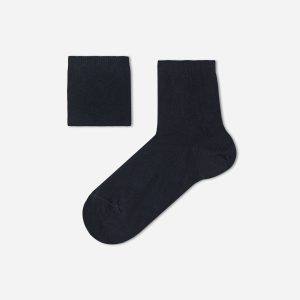 Children's Short Cotton Socks with Breathable Material