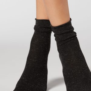 Short Socks with Cashmere