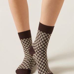 Patterned Short Socks