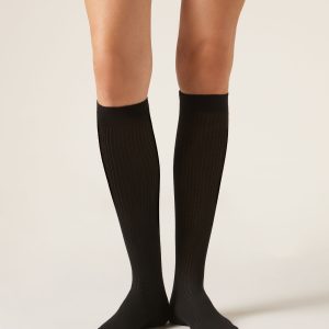 Long Ribbed Socks