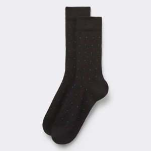 Men's Patterned Short Cotton Socks