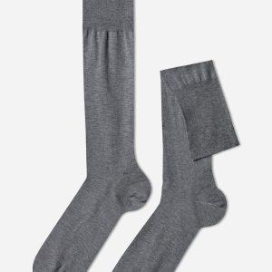 Men’s Lisle Thread Long Socks